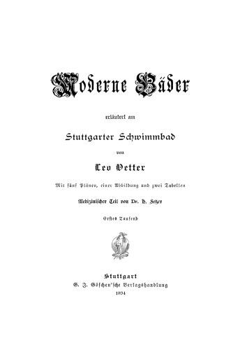 Moderne Bäder