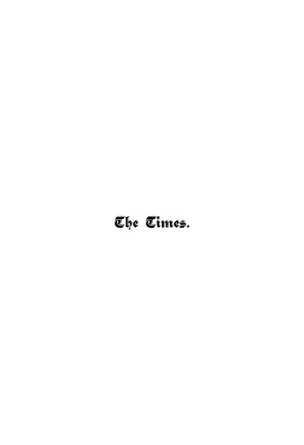 The Times, No 31, 725: Als Lesebuch für Vorgerücktere