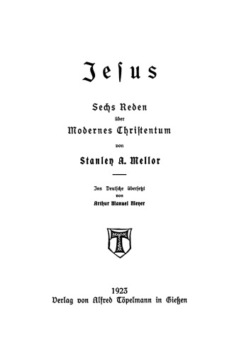 Jesus: Sechs Reden über modernes Christentum