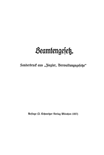 Beamtengesetz: 12. Beamtengesetz vom 16. August 1908