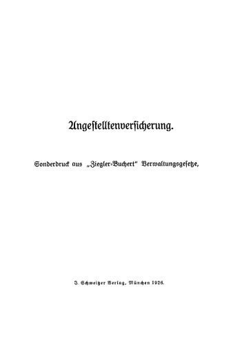 1. Angestelltenversicherung