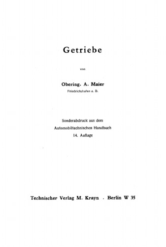 Getriebe