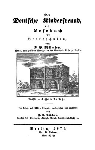 Der Deutsche Kinderfreund, ein Lesebuch für Volksschulen