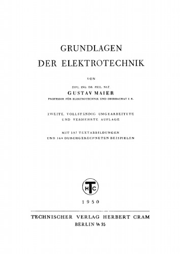 Grundlagen der Elektrotechnik