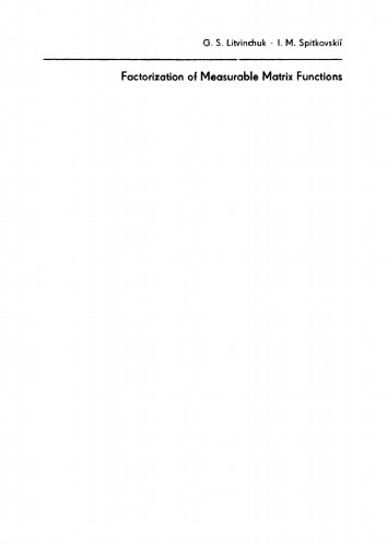 Factorization of Measurable Matrix Functions