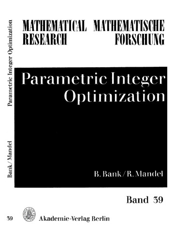 Parametric Integer Optimization