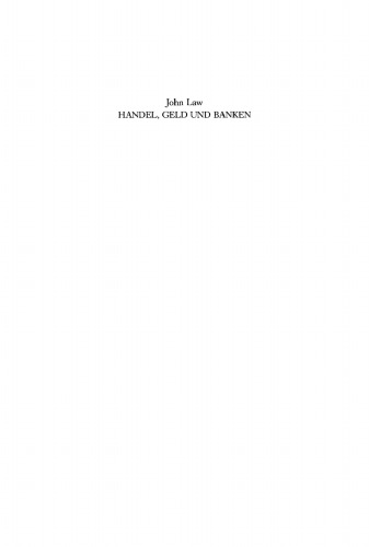 Handel, Geld und Banken