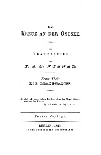 Das Kreuz an der Ostsee, Teil 1: Die Brautnacht