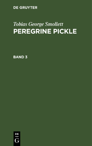 Peregrine Pickle: Band 3