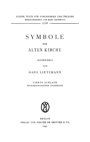 Symbole der Alten Kirche