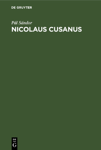Nicolaus Cusanus