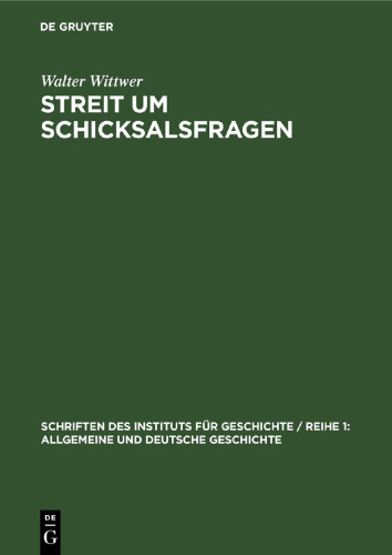 Streit um Schicksalsfragen: Die deutsche Sozialdemokratie zu Krieg und Vaterlandsverteidigung, 1907–1914