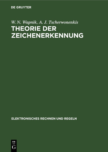 Theorie der Zeichenerkennung