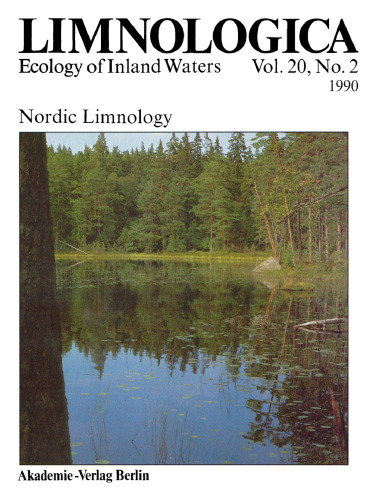Limnologica: Volume 20, Number 2 Juni 1990