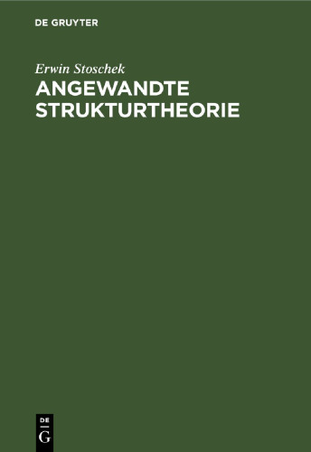 Angewandte Strukturtheorie