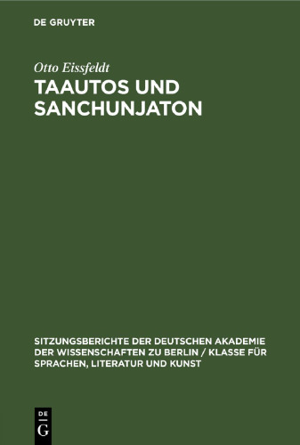 Taautos und Sanchunjaton