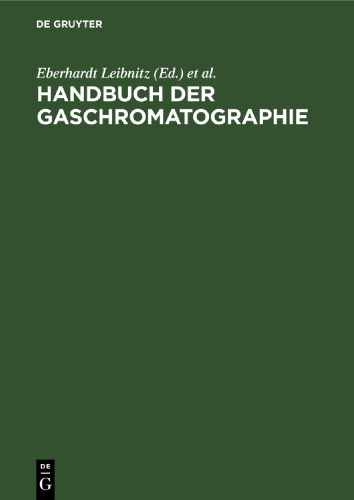 Handbuch der Gaschromatographie