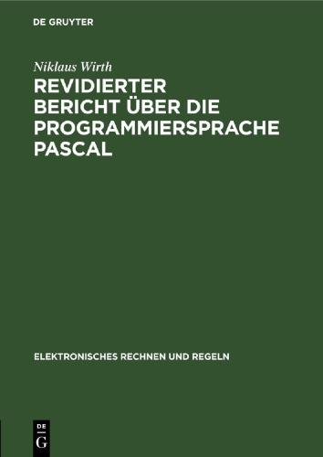 Revidierter Bericht über die Programmiersprache Pascal