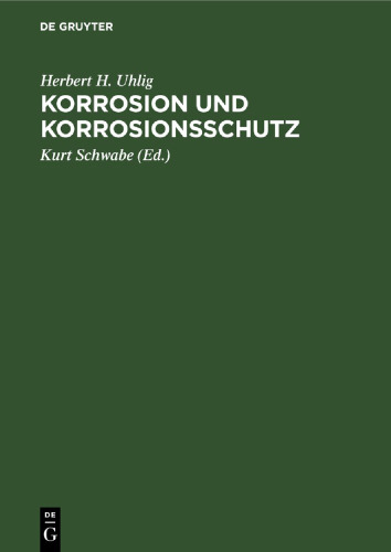 Korrosion und Korrosionsschutz