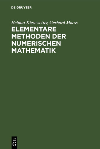 Elementare Methoden der numerischen Mathematik