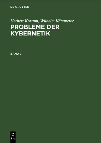 Probleme der Kybernetik: Band 2
