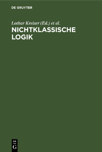 Nichtklassische Logik: Eine Einführung