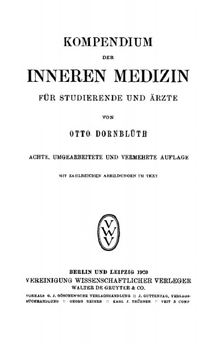 Kompendium der Inneren Medizin