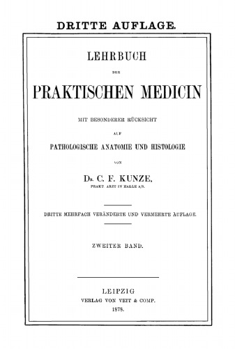Lehrbuch der praktischen Medicin: Band 2