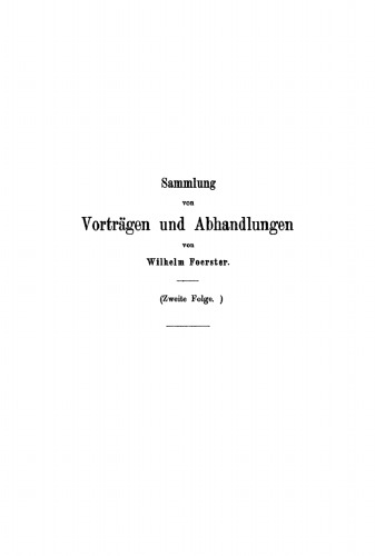 Sammlung von Vorträgen und Abhandlungen: Folge 2