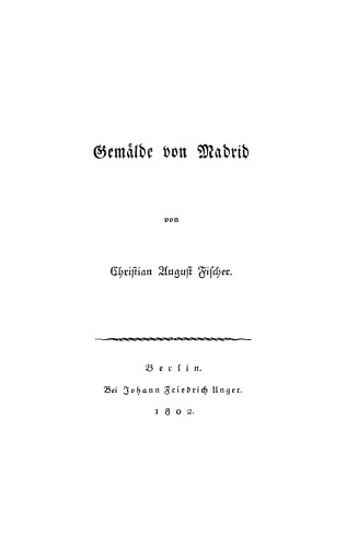 Gemälde von Madrid