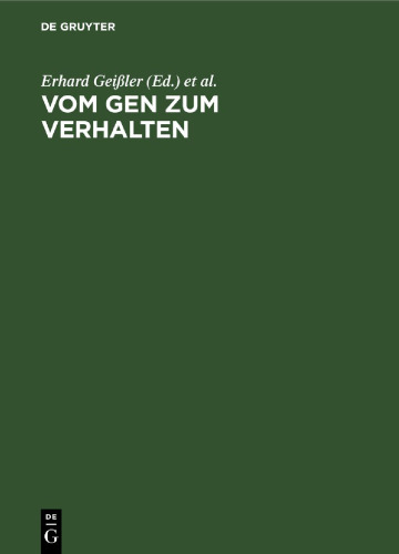 Vom Gen zum Verhalten: Der Mensch als biopsychosoziale Einheit
