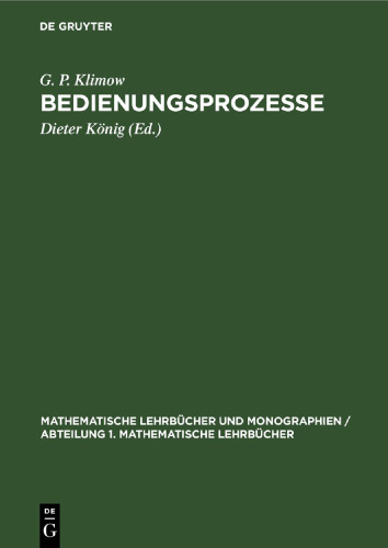 Bedienungsprozesse: Eine Einführung