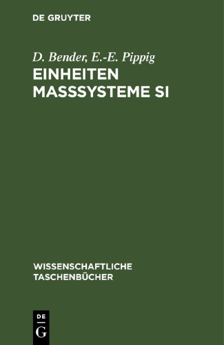 Einheiten Maßsysteme SI