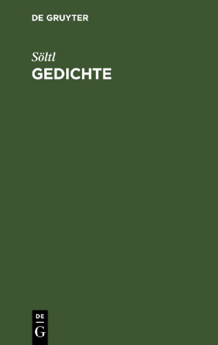 Gedichte