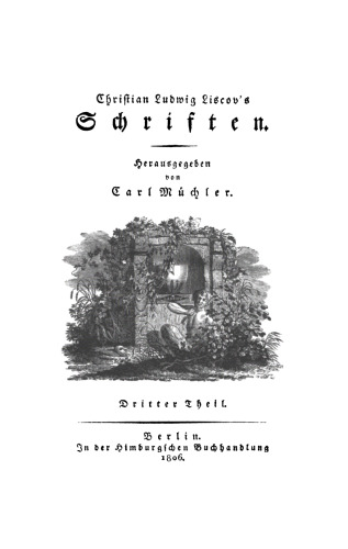 Christian Ludwig Liscov’s Schriften: Teil 3