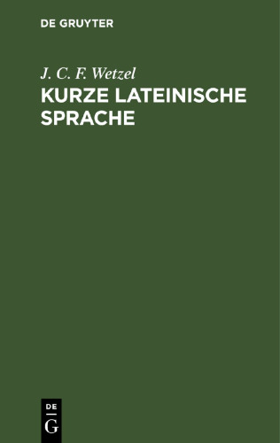 Kurze lateinische Sprache