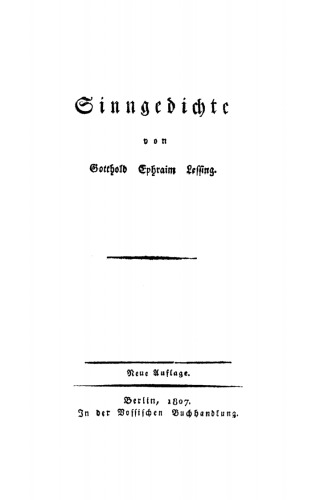 Sinngedichte