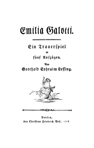 Emilia Galotti: Ein Trauerspiel in fünf Aufzügen