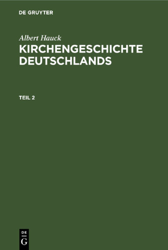Kirchengeschichte Deutschlands: Teil 2