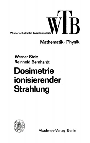 Dosimetrie ionisierender Strahlung