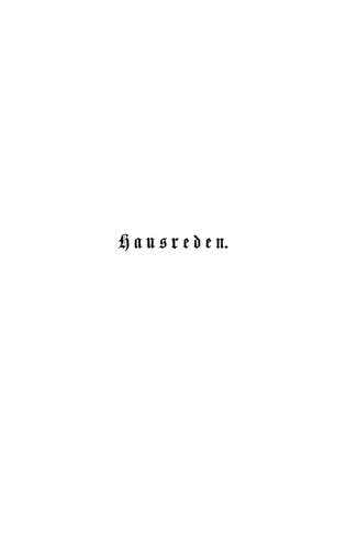Hausreden