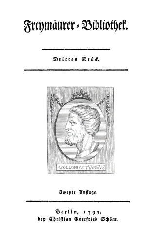 Freymäurer-Bibliothek: Stück 3