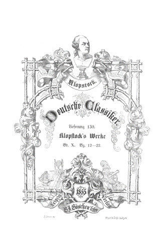 Klopstock’s Werke, Band 10, Bg. 12–22