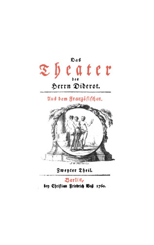 Das Theater des Herrn Diderot: Teil 2
