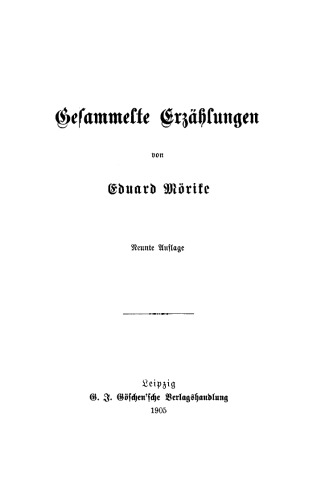 Gesammelte Erzählungen