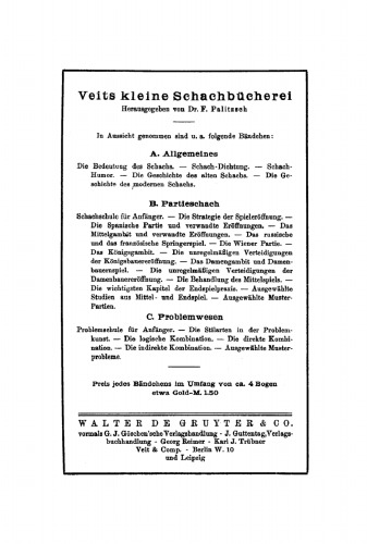 Die Bedeutung des Schachs