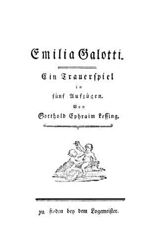 Emilia Galotti: Ein Trauerspiel in fünf Aufzügen