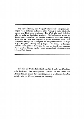 Abteilung 20. Englische Evangelisationsgemeinschaften. Bogen 16–20