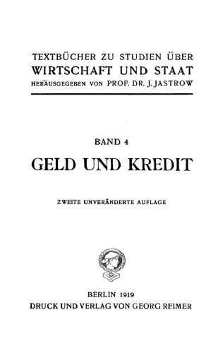 Geld und Kredit