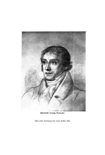 Die Briefe Barthold Georg Niebuhrs: Band 1 1776–1809